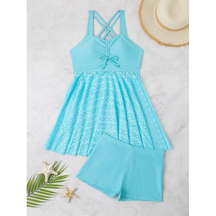 Damen Strandkleid mit sportlichem Schnitt und integriertem Shorts Echo Archiv