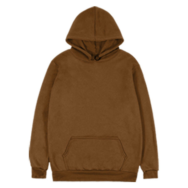 Unisex schlichter Kapuzenpullover mit Kängurutasche, gerippten Bündchen und relaxed Fit Echo Archiv