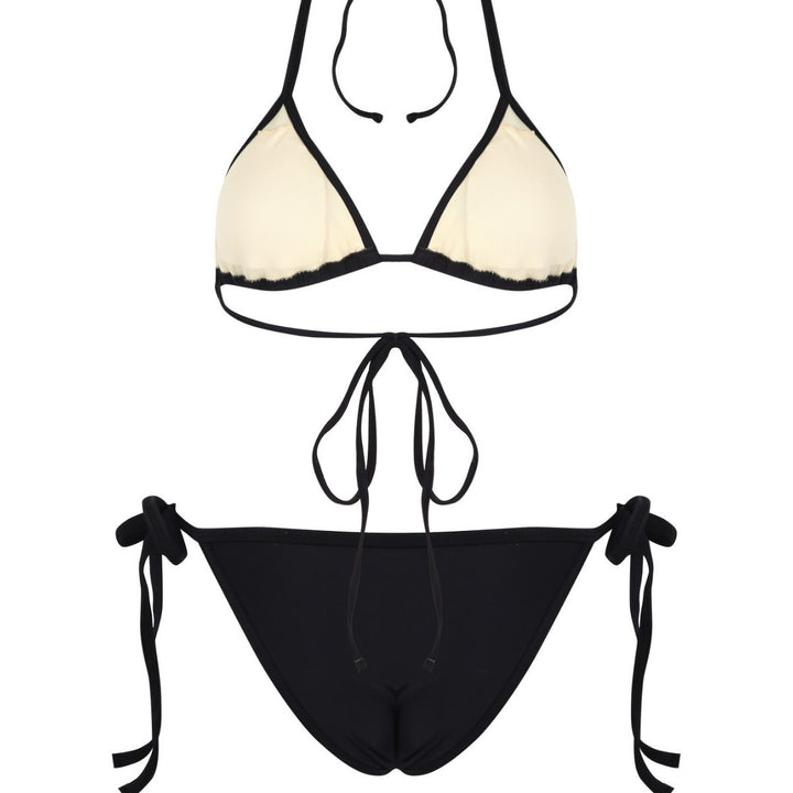 Damen Bikini-Set mit eleganten Cut-Out-Details und verstellbaren Bändern Echo Archiv