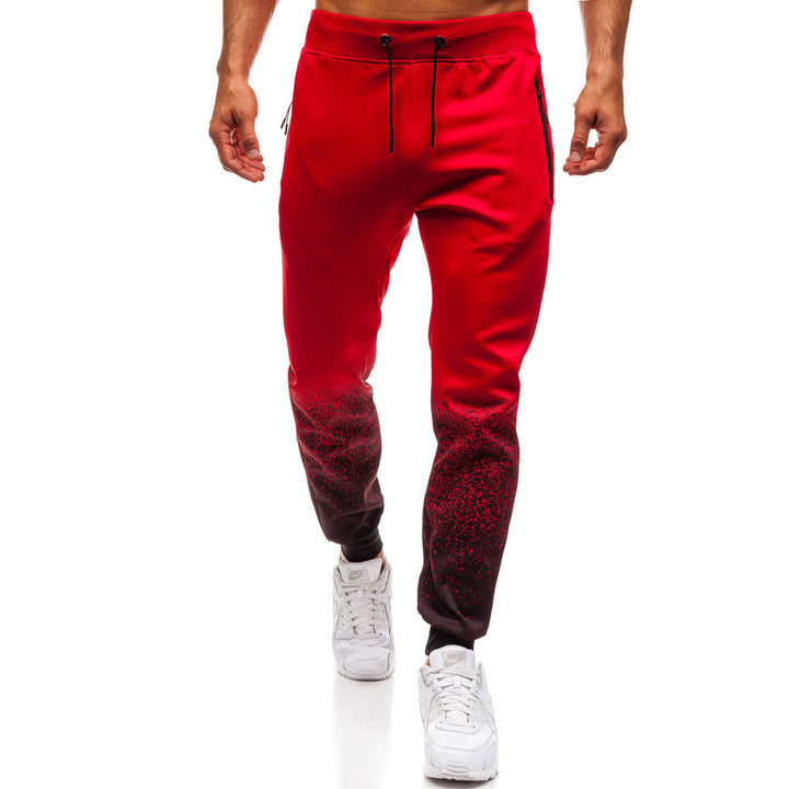 Herren sportliche Jogginghose mit modischem Farbverlauf Echoarchiv