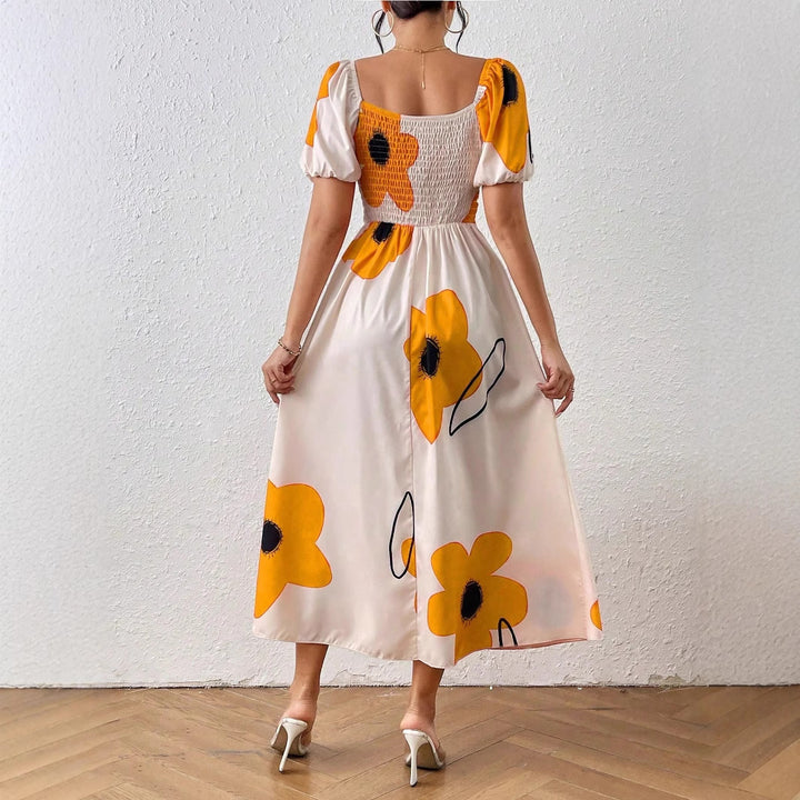 Damen Blütenverziertes Sommerkleid Echo Archiv