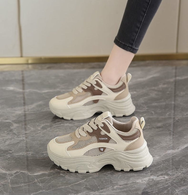 Damen Fashion Sneakers mit atmungsaktiver Mesh-Oberfläche und dämpfender Sohle Echo Archiv