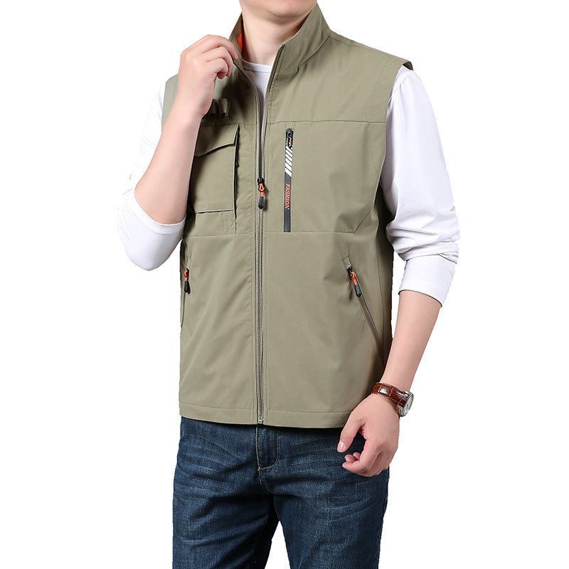 Herren Multifunktionale Outdoor-Weste Echo Archiv 1787797376