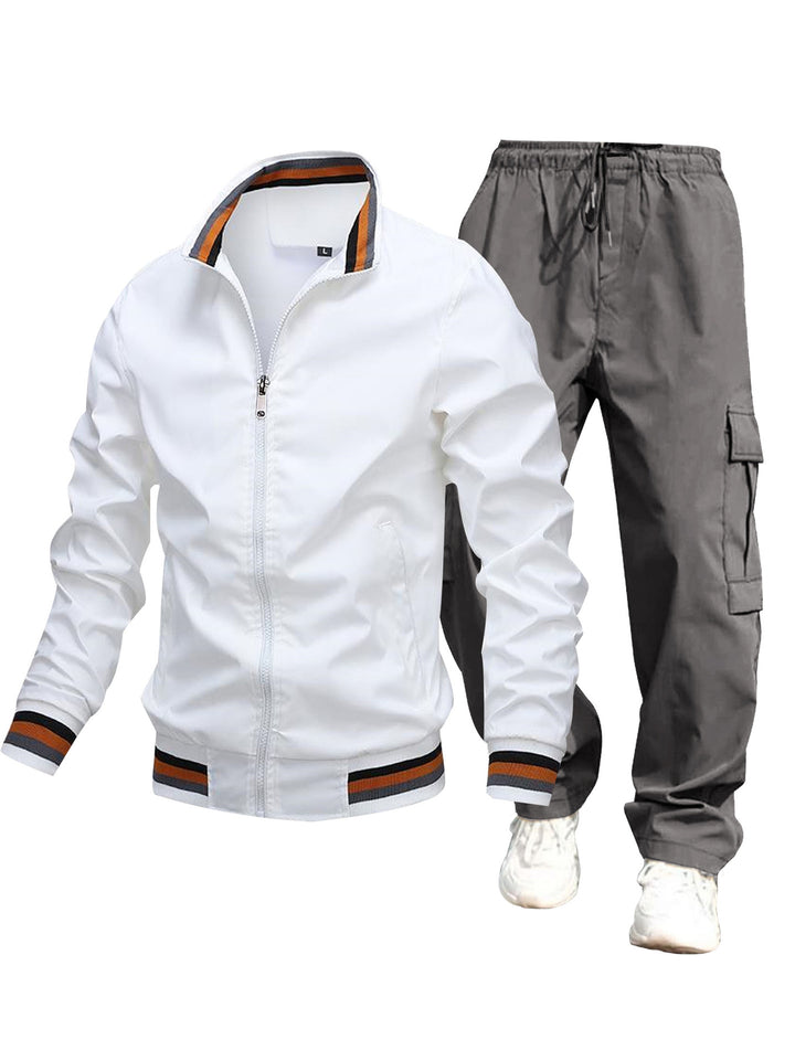 Herren Sportliche Jacke und Cargo-Hosen Echo Archiv