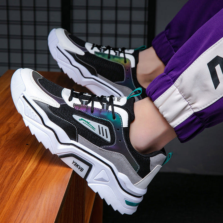 Damen Sportliche Lauf-Sneaker mit stabiler Sohle und atmungsaktiver Netzstruktur Echo Archiv