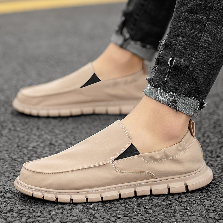 Herren Slipper-Sneaker im Mokassin-Stil mit elastischem Einstieg und segmentierter Komfortsohle Echoarchiv