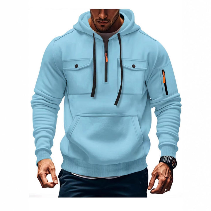 Herren Funktions Hoodie mit praktischen Taschen Echoarchiv