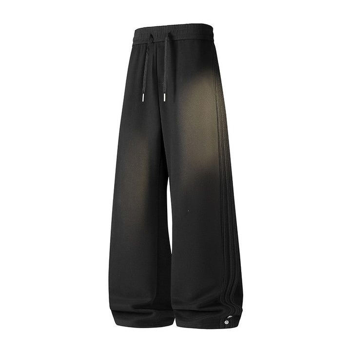 Damen Weite Sweatpants mit Kordelzug, elastischem Bund & verstellbarem Beinabschluss Echoarchiv