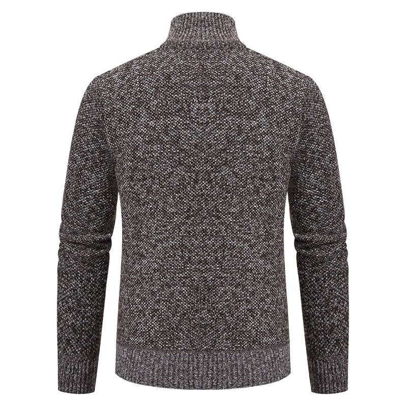 Herren Strickjacke mit modernem Muster und schmalem Schnitt Echoarchiv