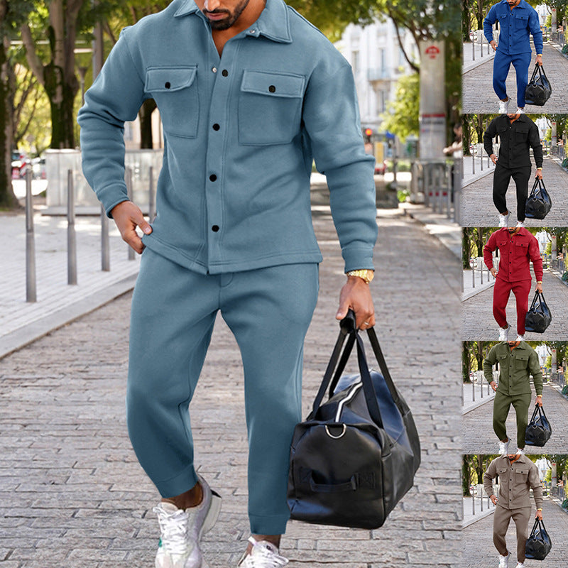 Herren Freizeitjacke mit modernen Brusttaschen Echoarchiv