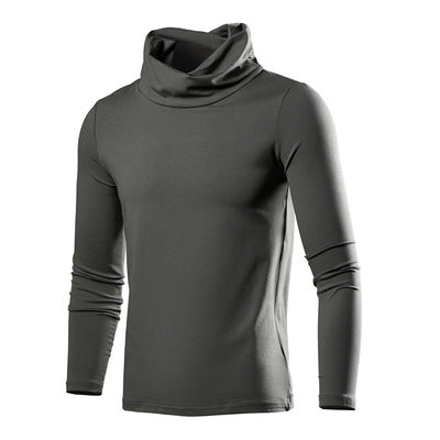 Herren elegantes Langarmshirt mit modischem Kragen Echoarchiv