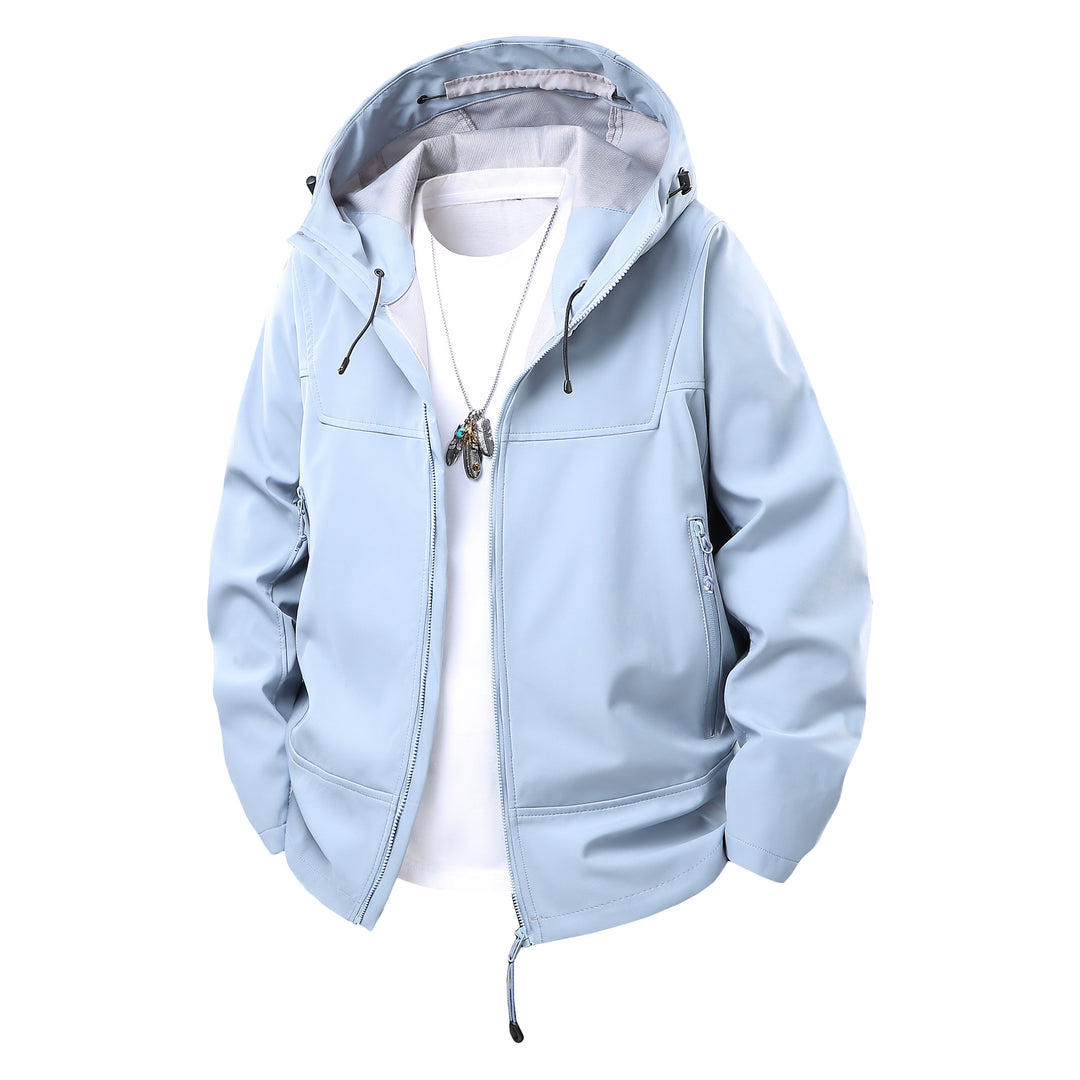 Damen Softshell-Kapuzenjacke mit verdecktem Zwei-Wege-Reißverschluss Echo Archiv