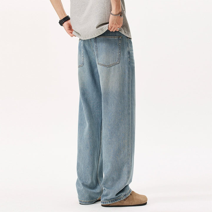 Herren Lässige und bequeme Weitgeschnittene Jeans Echo Archiv