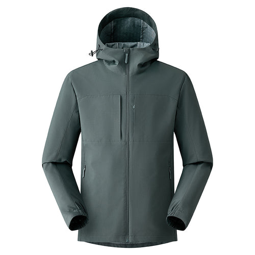 Herren Leichte Allround‑Softshelljacke mit thermoregulierender Membran, ergonomischem Schnitt & verdeckter Brusttasche Echoarchiv