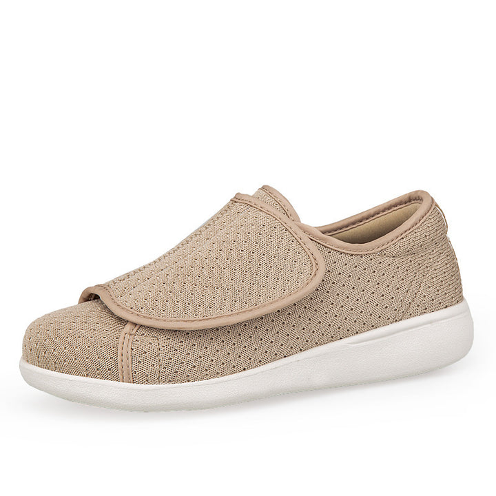 Herren nan orthopädischer Pantoffel mit verstellbarem Klettverschluss, atmungsaktivem Mesh und stoßdämpfender Schaumstoffsohle Echo Archiv