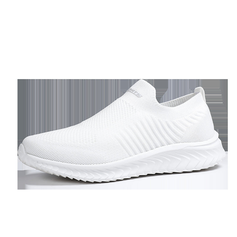 Herren Slip-On Leichte Strick Sneakers Echoarchiv