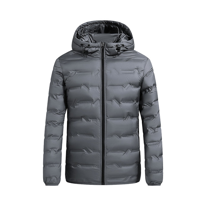 Herren Nano Ultra-Leicht Steppdaunenjacke mit Kapuze – Taviero