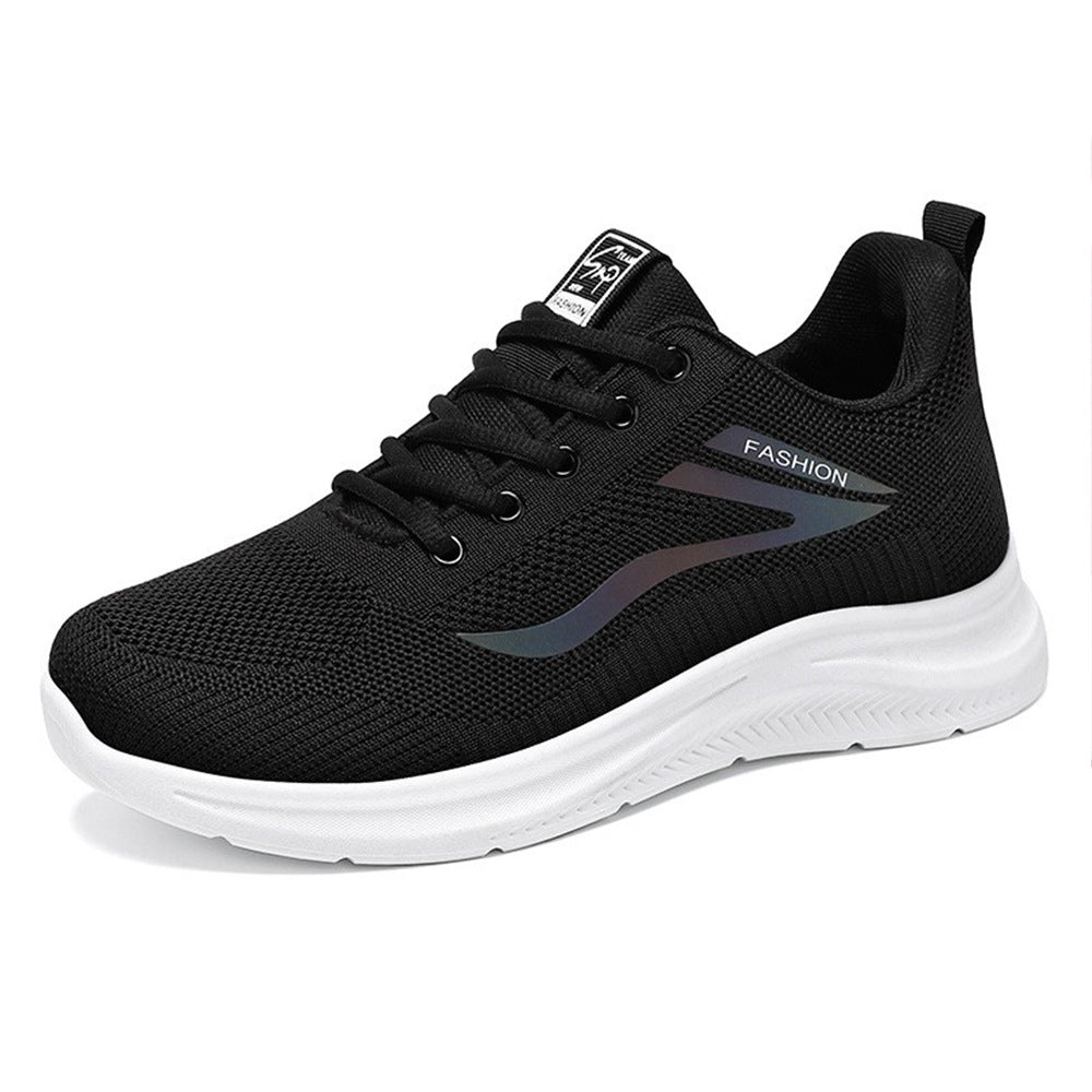 Unisex nan leichte Strickfreizeitsneaker mit gepolsterter Fersenstütze und rutschfester Profilsohle Echo Archiv