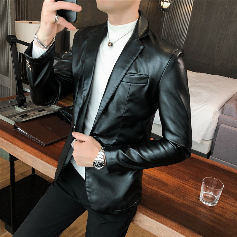 Herren Eleganter Blazer mit schmaler Passform Echoarchiv
