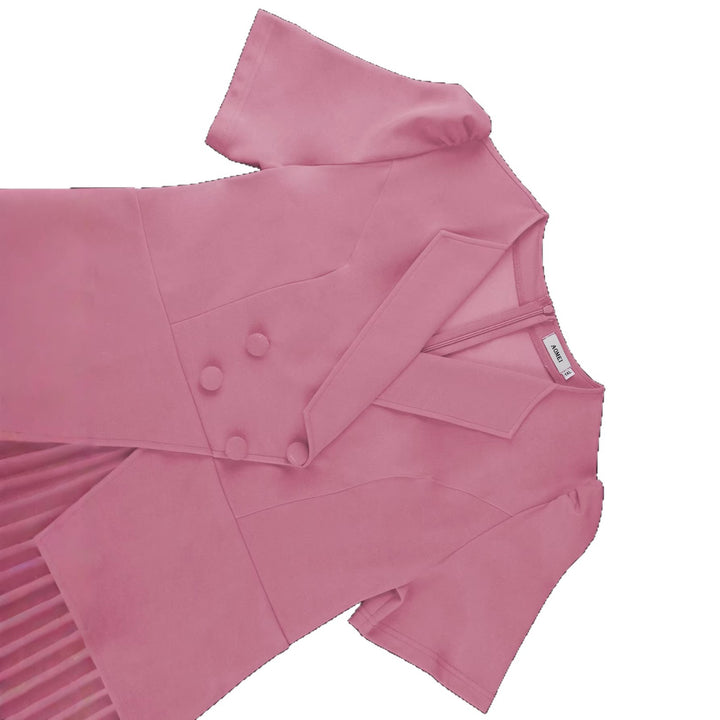 Damen elegantes Blazer-Kleid mit plissiertem Rock Echo Archiv