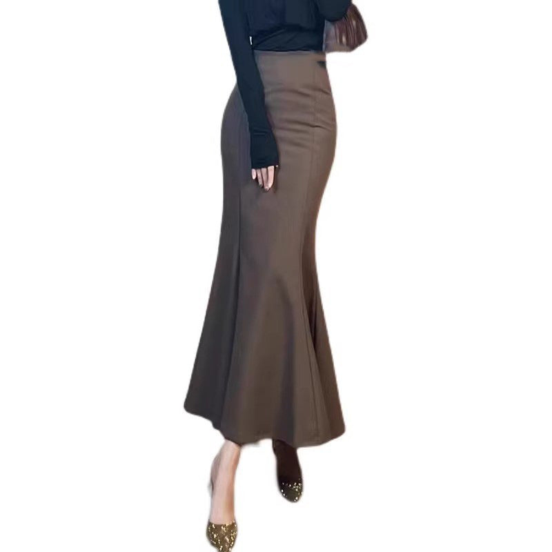 Damen Eleganter Maxirock mit elegantem Schwingdesign Echoarchiv