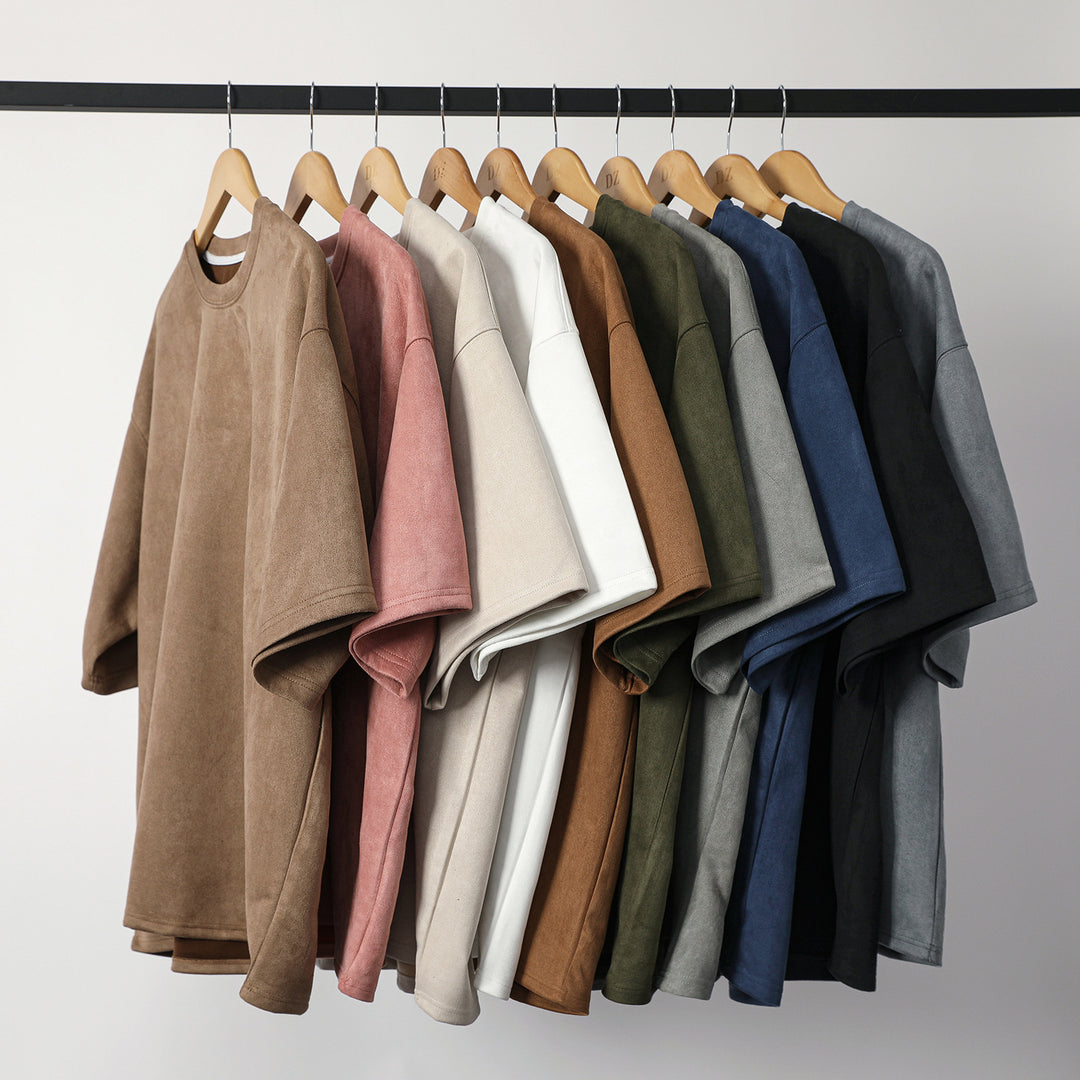 Herren lässiges Oversized T-Shirt aus weichem Material Echoarchiv