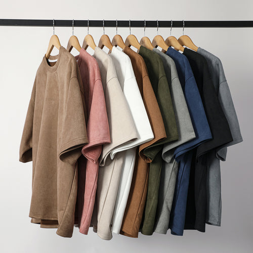 Herren lässiges Oversized T-Shirt aus weichem Material Echoarchiv
