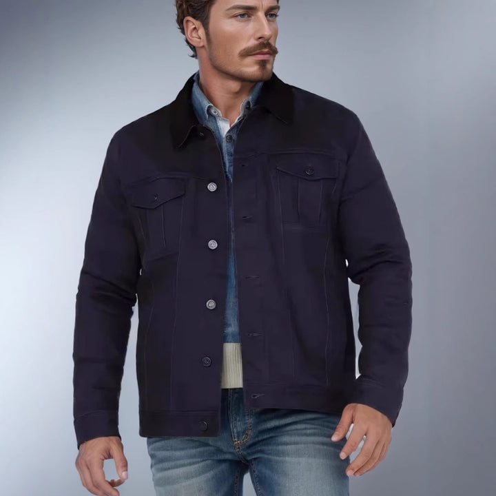 Herren stylische Utility-Jacke mit funktionalen Details Echoarchiv