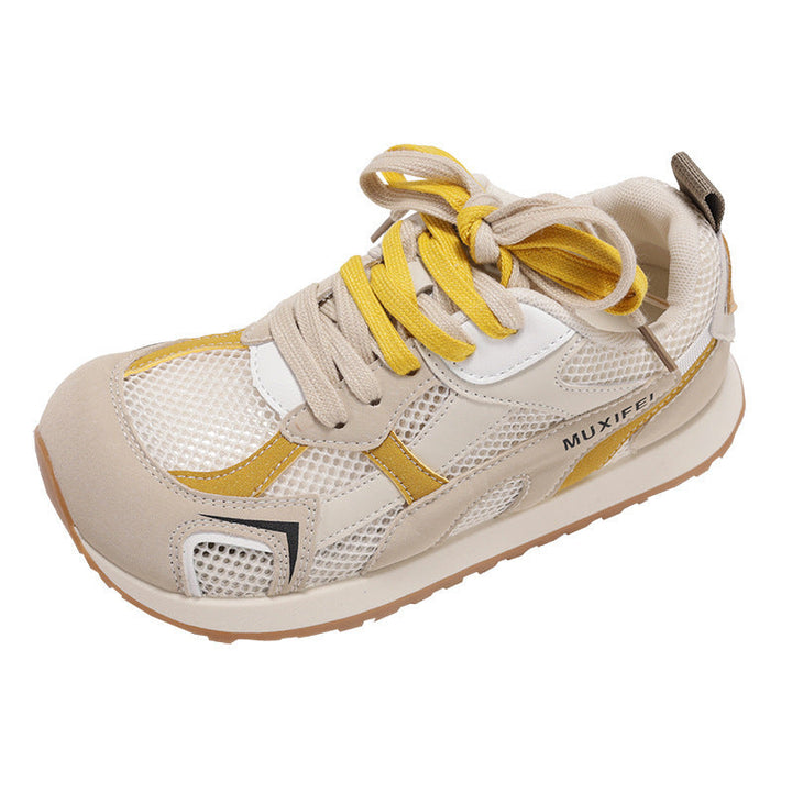 Damen Sportliche Sneakers mit atmungsaktiven Mesh-Einsätzen und rutschfester Sohle Echo Archiv