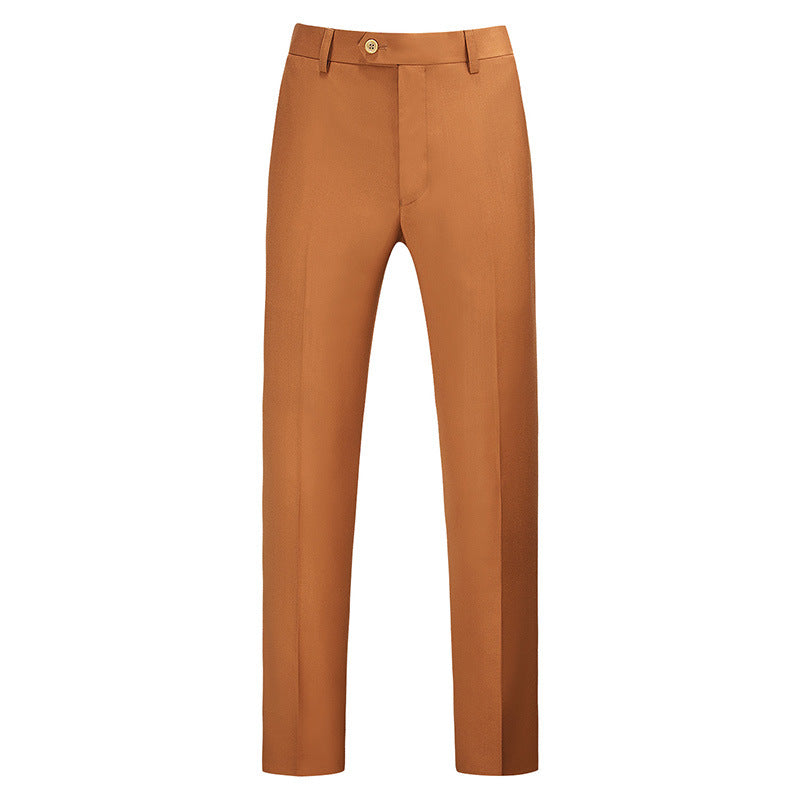 Herren nan schlanke Premium-Bügelfaltenhose mit Stretchbund und knitterarmem Gewebe Echo Archiv