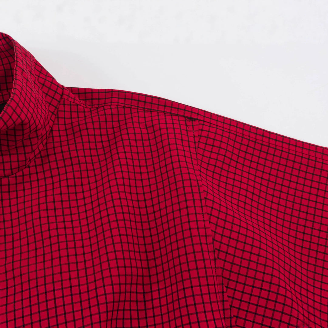 Damen Oversize-Boxy-Bomberjacke mit Stehkragen, Karo-Muster und elastischem Saum Echo Archiv