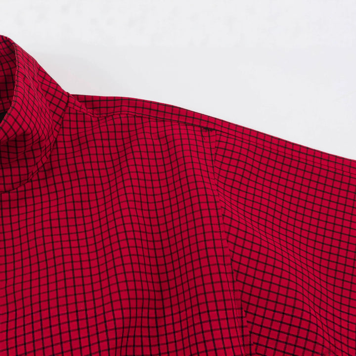 Damen Oversize-Boxy-Bomberjacke mit Stehkragen, Karo-Muster und elastischem Saum Echo Archiv