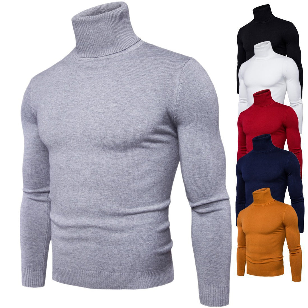 Herren Rollkragenpullover aus feiner Merinowolle Echoarchiv