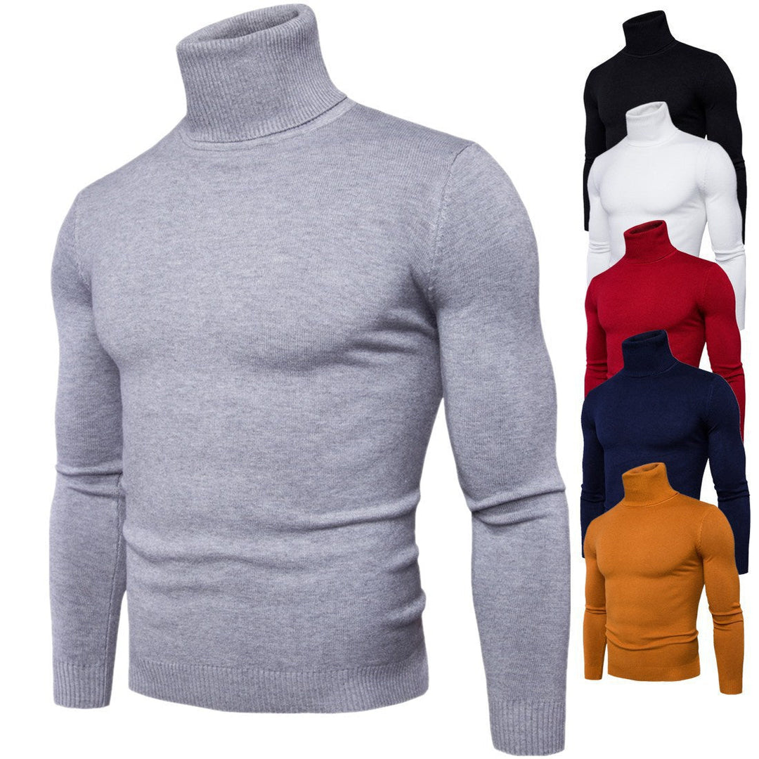 Herren Rollkragenpullover aus feiner Merinowolle Echoarchiv
