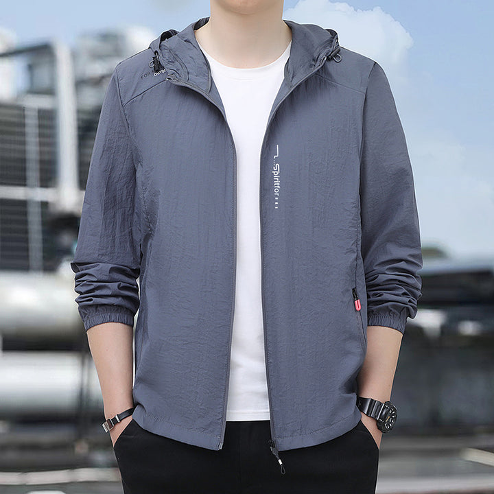 Herren Leichte Windjacke Echo Archiv