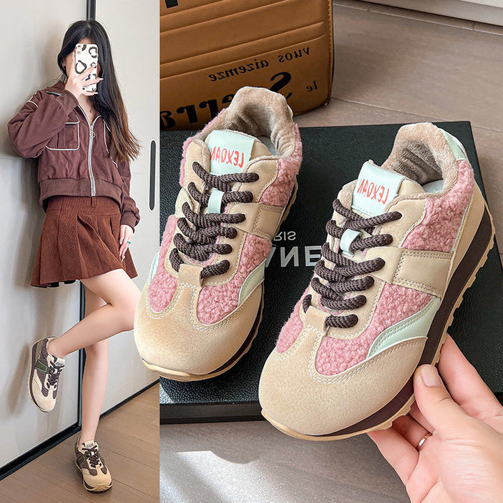 Damen Sneakers mit kuscheligem Futter und sportlichem Design Echo Archiv