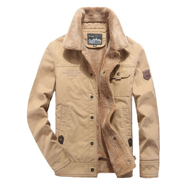 Herren Robuste Outdoor-Jacke mit Fleece-Innenfutter Echo Archiv