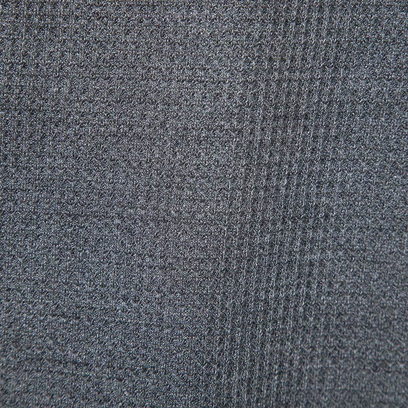 Herren modisches Langarm-Henley-Shirt mit strukturiertem Stoff und eleganten Knopfdetails Echoarchiv