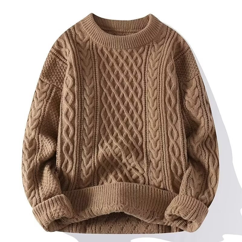 Damen Grobstrickpullover mit Zopfmuster Echoarchiv 1787964300