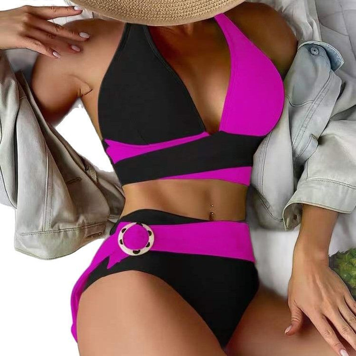 Damen Bikini-Set mit modernem Schnitt und kreativem Design Echo Archiv