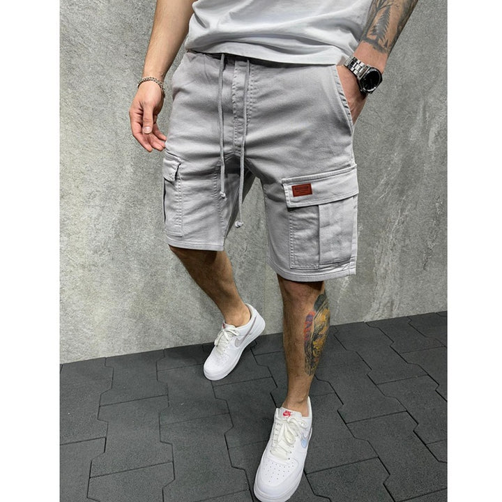 Herren Cargo-Shorts mit praktischen Seitentaschen und verstellbarem Gummizug Echoarchiv