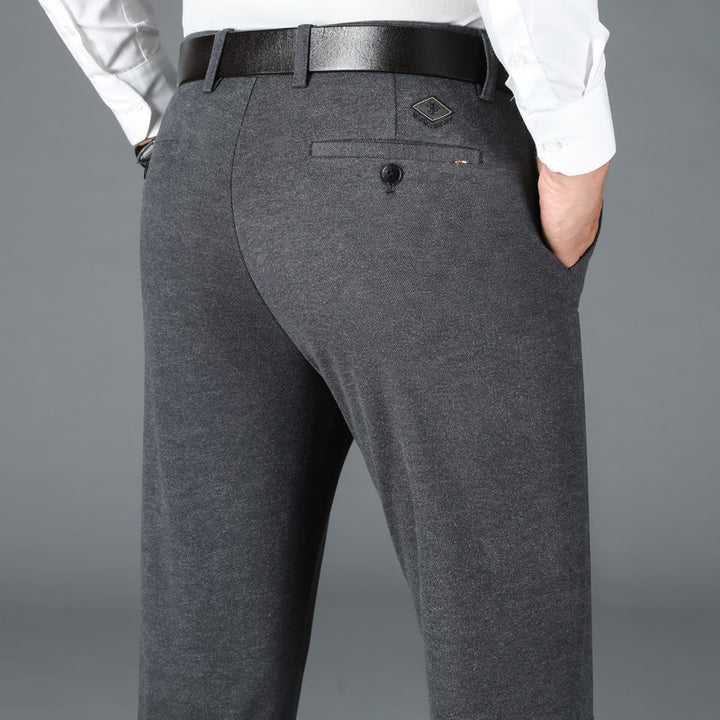 Herren Elegante Business-Hose aus feiner Baumwolle Echoarchiv
