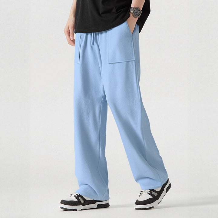 Herren Bequeme Cargo-Hose mit praktischen Taschen und elastischem Bund Echoarchiv
