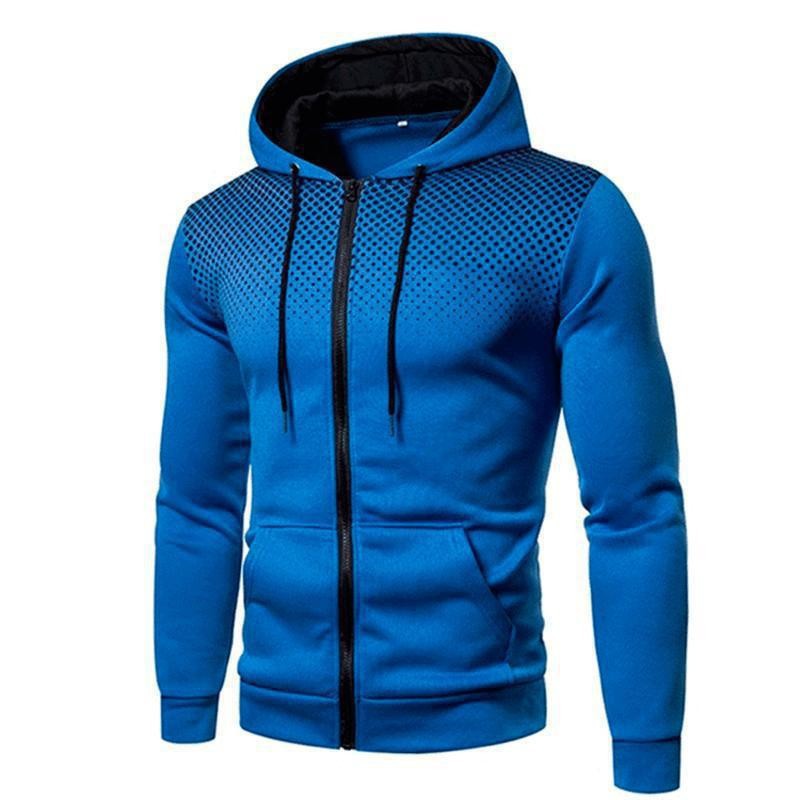 Herren Sportlicher Kapuzenpullover mit stylischem Grafikdesign Echoarchiv