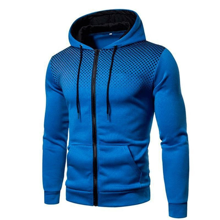 Herren Sportlicher Kapuzenpullover mit stylischem Grafikdesign Echoarchiv