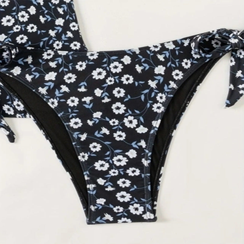 Damen Einteilig floral gemusterter Badeanzug Echo Archiv