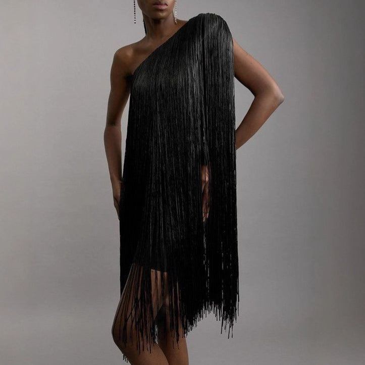 Damen Fransen-Kleid Echo Archiv