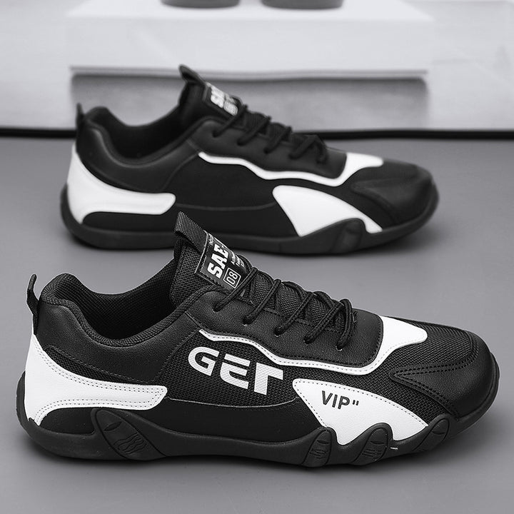 Herren Atmungsaktive Retro-Low-Top Sneaker mit gepolsterter Laufsohle Echoarchiv