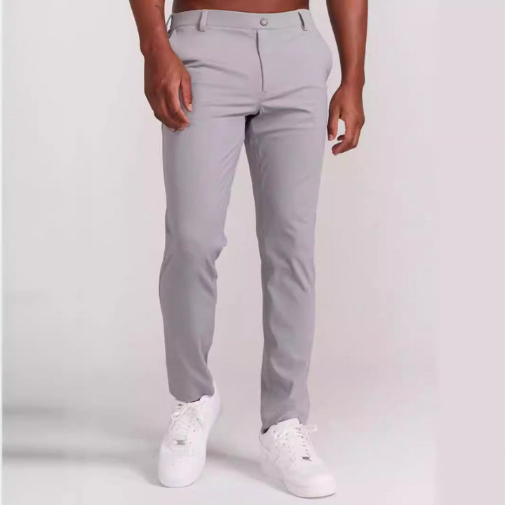 Herren elegante Stretch-Hose Echoarchiv