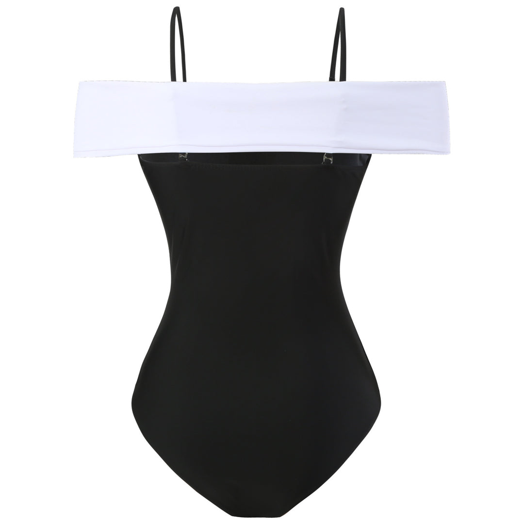 Damen Badeanzug mit elegantem Schleifendetail und Maxi-Rock Echo Archiv